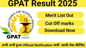 GPAT Result 2025