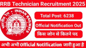 RRB Technician Vacancy 2025