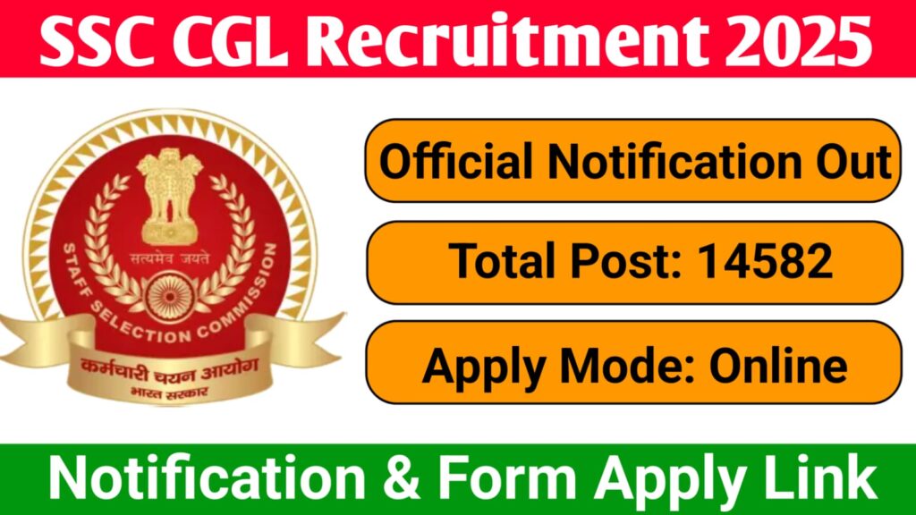 SSC CGL Recruitment 2025