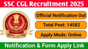 SSC CGL Recruitment 2025